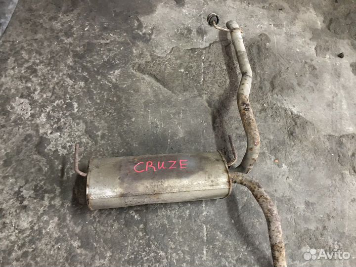 Глушитель в сборе (Chevrolet Cruze)