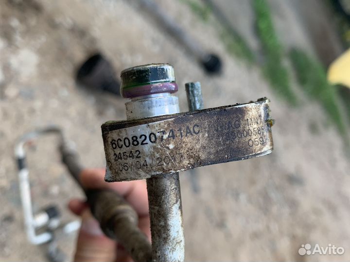 Skoda rapid cwv трубки кондиционера