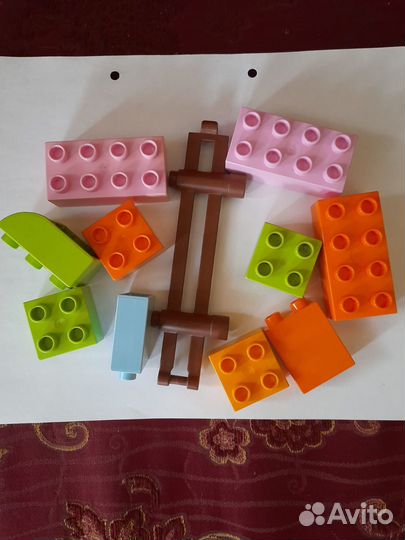 Lego duplo забор и детали
