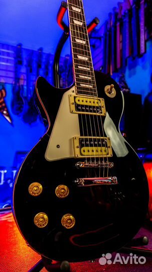 Леворукий Les Paul Black Top