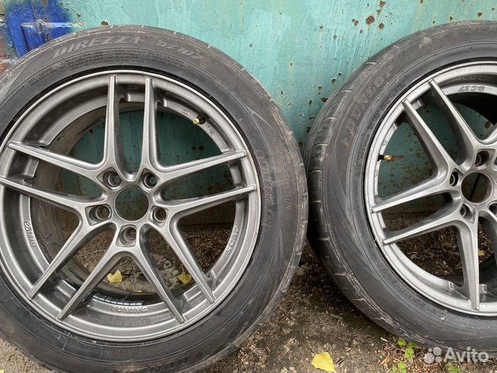 Колеса r17 5x112 ET 45 dia 66.6 Enkei SC37 215/55