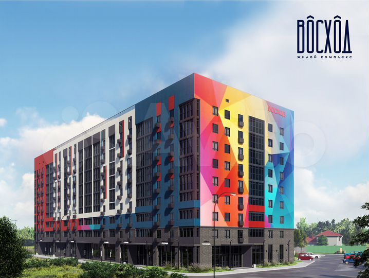 2-к. квартира, 58,8 м², 2/9 эт.
