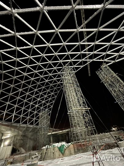 Радиусная опалубка