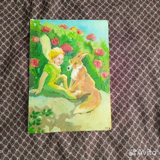 Маленький принц интерьерные картины