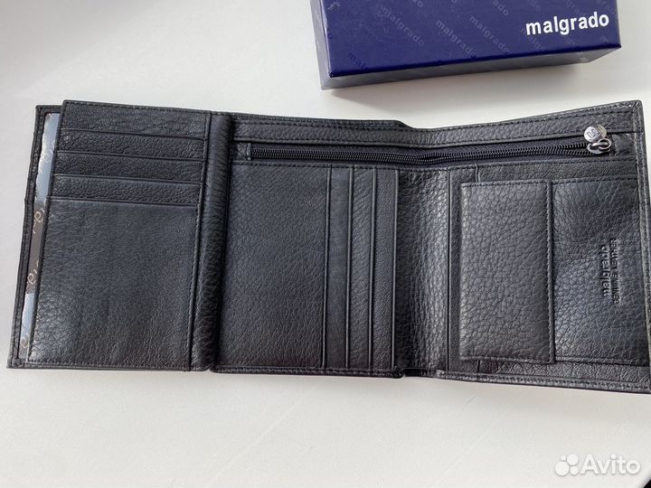 Мужское кожаное портмоне