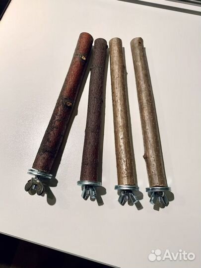 Жердочки для птиц деревянные