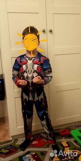 Новогодний карнавальный костюм трансформер