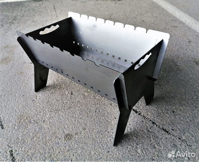 Мангал сборный. Металл 2 мм. Доставка