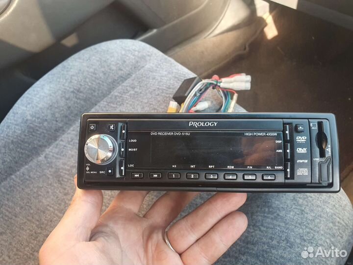 Автомагнитола prology dvd 515U