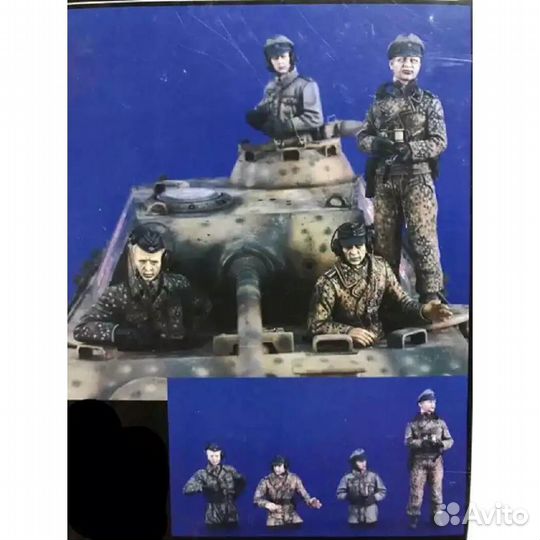 Модели немецких танкистов Verlinden Productions