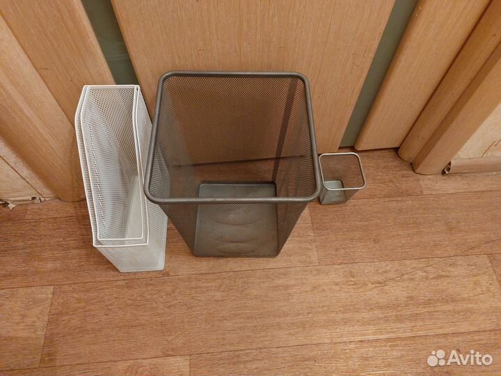 Икеа папки для журналов и корзина