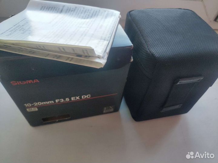 Sigma EX 10-20mm f/3.5 canon