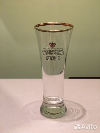 Комплект 7 шт. Стаканы для пива Tuborg beer набор