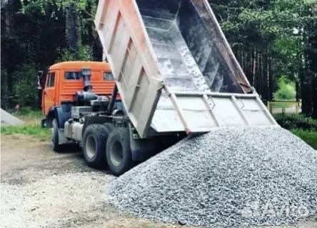 Песок щебень доставка