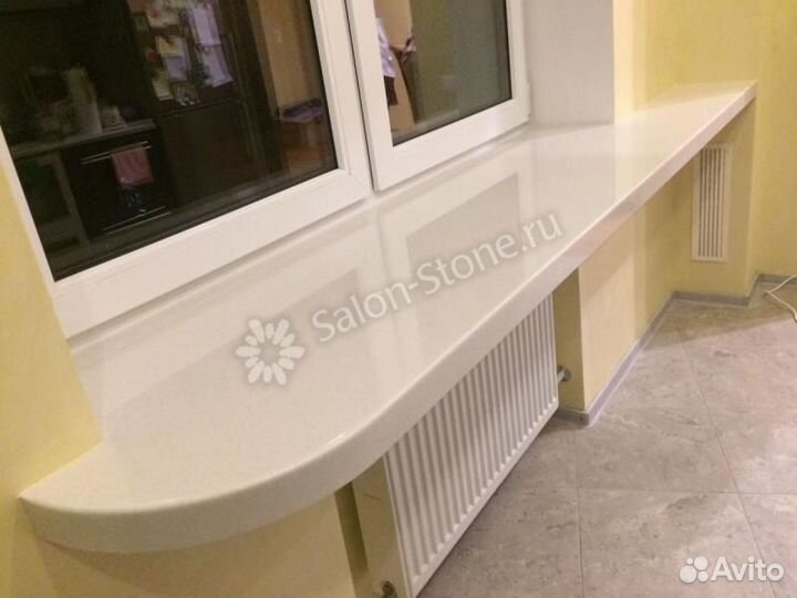 Подоконник из искусственного камня (акрил)