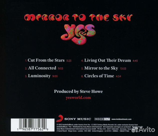 Yes - Mirror To The Sky (1 CD)