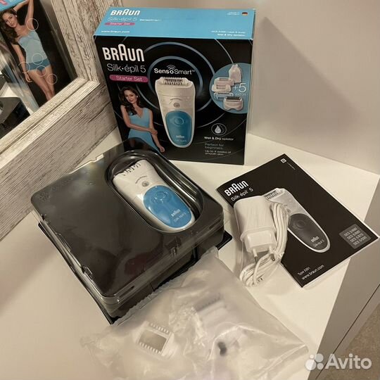 Новый Эпилятор Braun Silk-épil 5/890