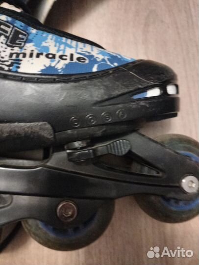Коньки детские раздвижные