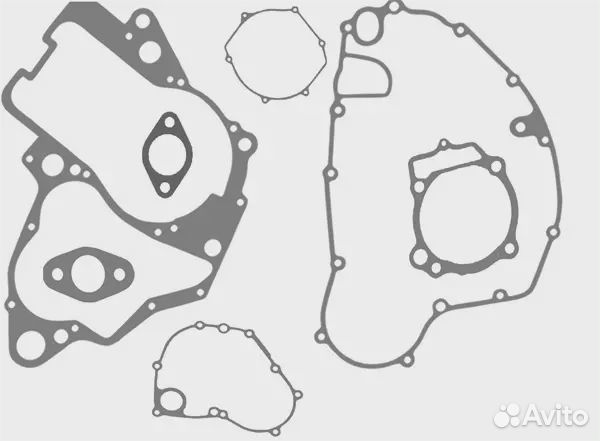 Комплект прокладок для мотоцикла Suzuki RMZ450 05