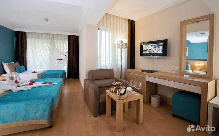 Турция из Москвы на 7 ночей 1взр+2реб