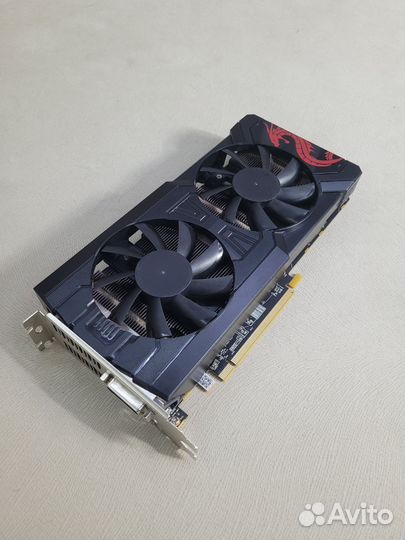 Видеокарта PowerColor Red Dragon RX 570 8gb