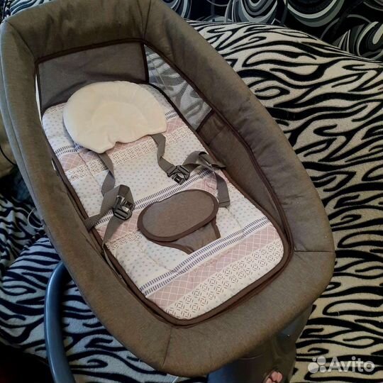 Качели шезлонг для новорожденных