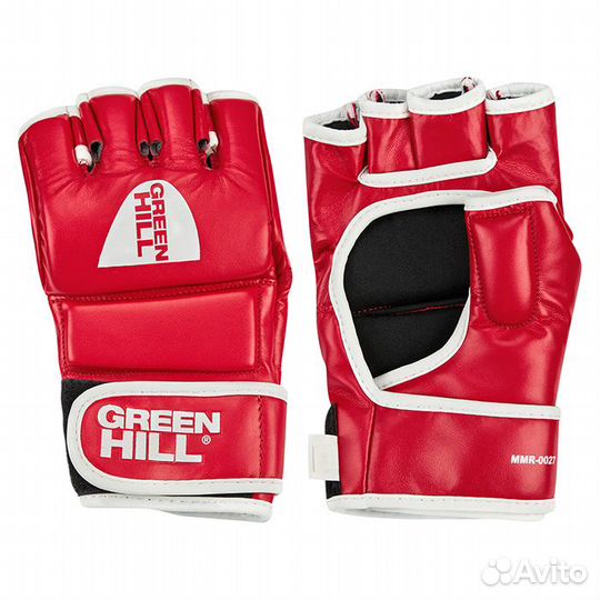 Перчатки для мма GH Cage красные (L)