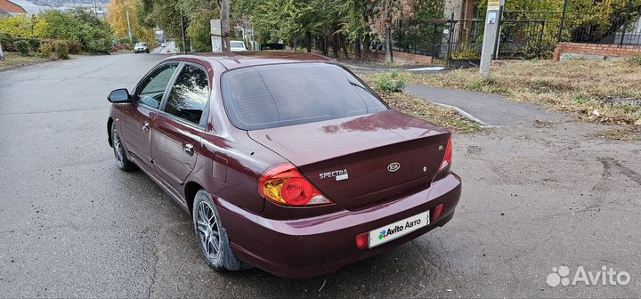 Kia Spectra 1.6 МТ, 2008, 173 300 км