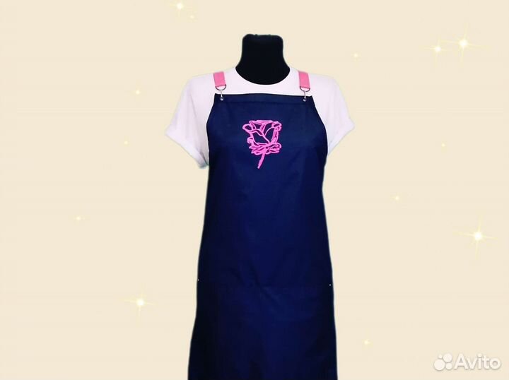 Фартук для флориста с логотипом