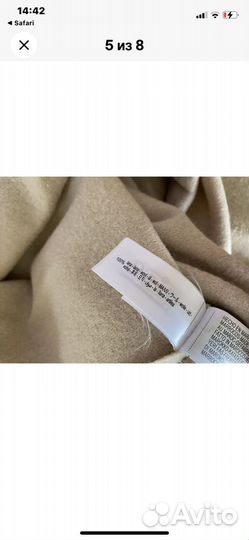 Платье zara 100% шерсть новое