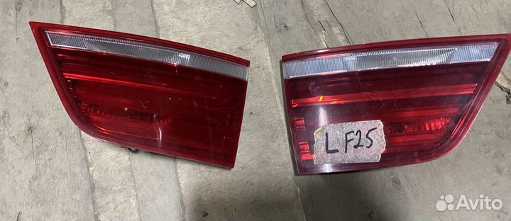 BMW X3 F25 фонари на крышку багажника