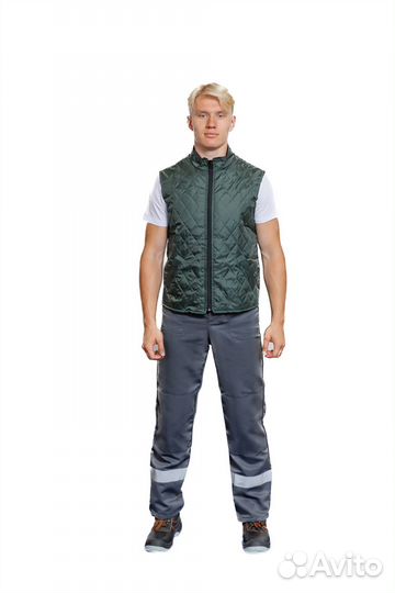 Жилет стеганный утепленный 2024