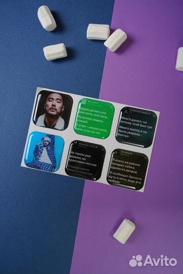 3d Стикеры с вашими дизайнами оптом