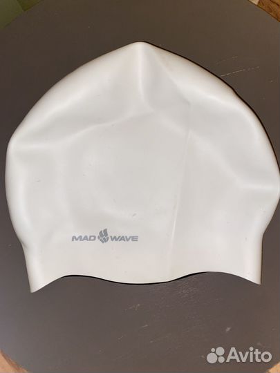 Шапочка для плавания mad wave
