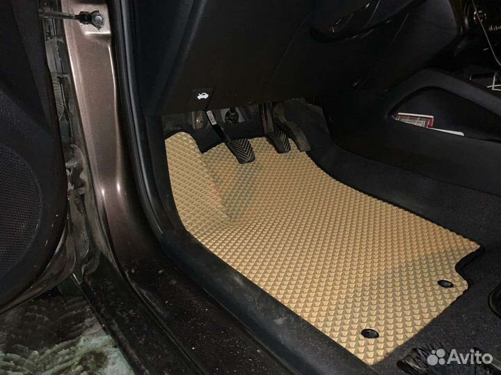 Эва коврики на Hyundai Solaris KIA Rio 3