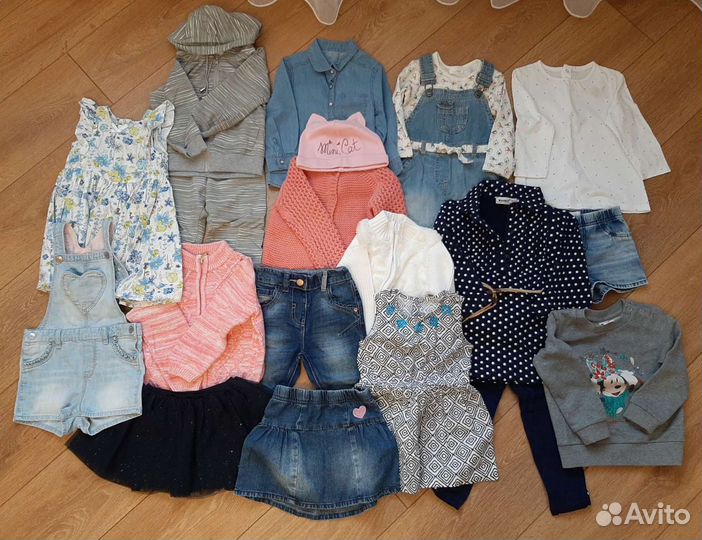 Одежда для девочки р. 62-92, р. 122 пакетами