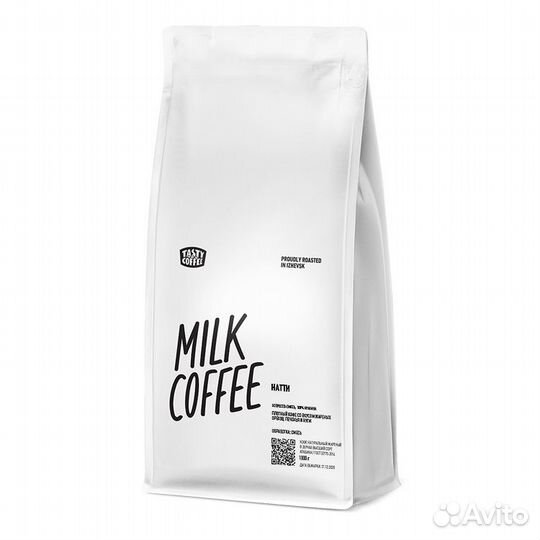 Кофе в зернах Tasty Coffee Натти 1000 гр