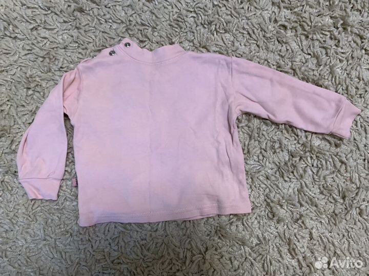 Новогодняя кофточка для девочек 74-80