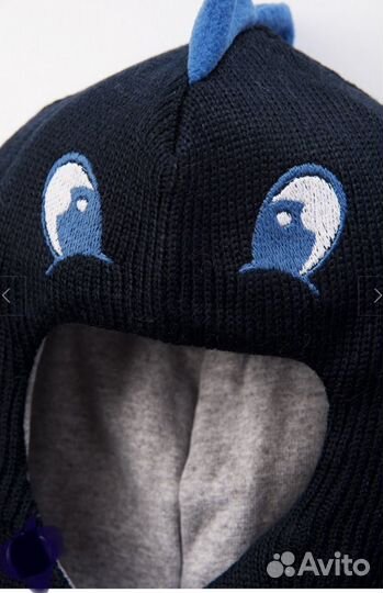 Шапка шлем зимняя новая