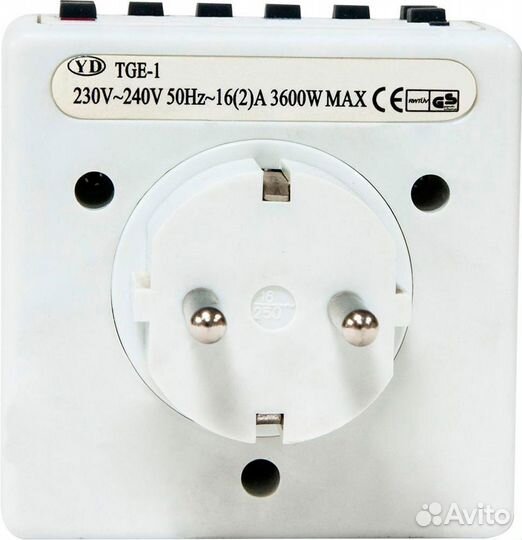 Розетка с таймером Feron TM21 недельная 23215