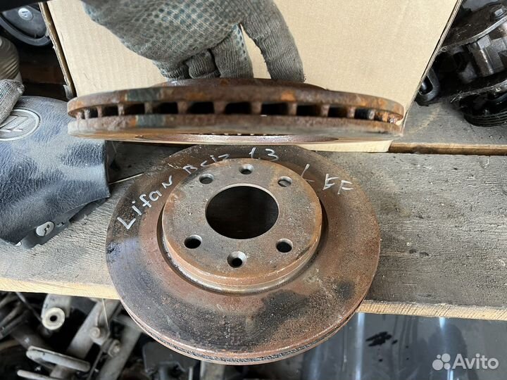 Тормозной диск передний Lifan Breez