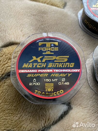 Леска рыболовная Trabucco XPS Match Sinking