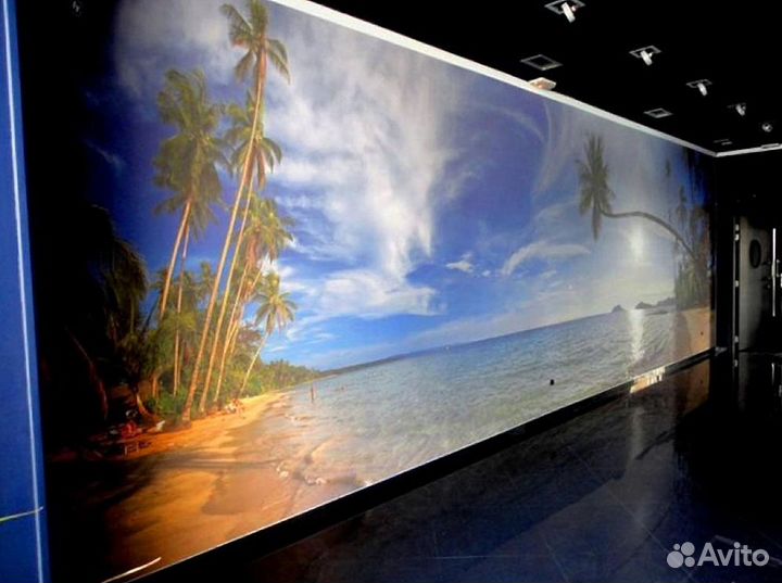 Стекло с фотопечатью с подсветкой