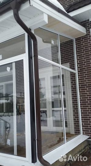 Остекление окон и балконов пвх