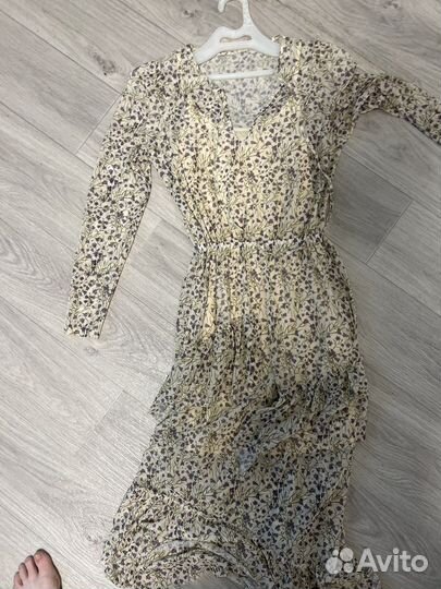 Платье sinsay шифоновое