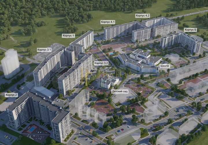 Квартира-студия, 26,8 м², 10/12 эт.