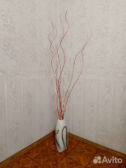 Ваза с сухоцветами