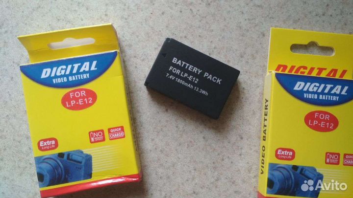 Аккумуляторы lp-e12