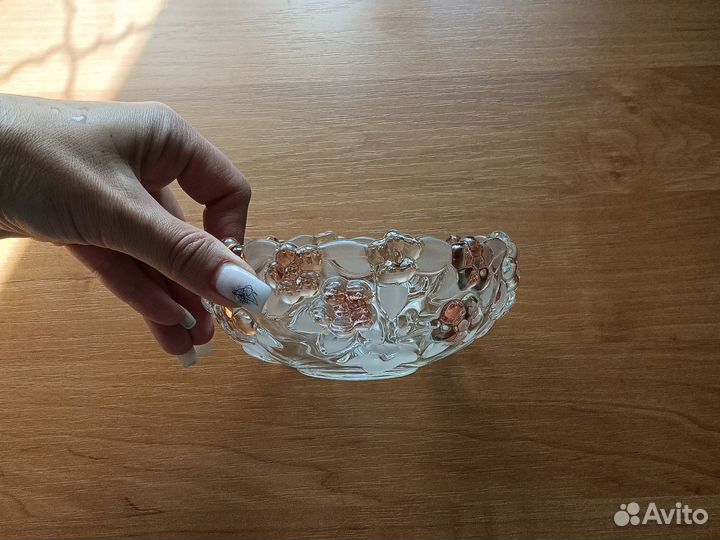 Хрустальная конфетница