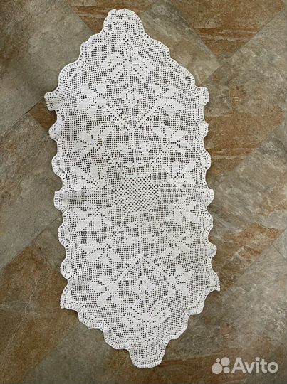 Скатерти вязаные ручной работы